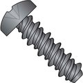 Kanebridge #8 x 3/4 #6HD Phillips Pan High Low Screw Fully Threaded Black Zinc Bake - Pkg of 8000 0812HPPBZ